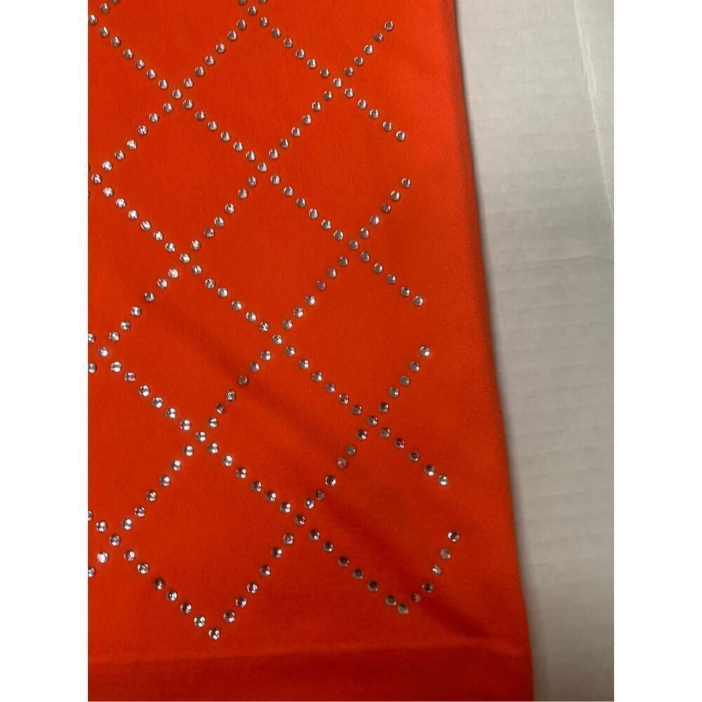 Orange Bling Patterned Tank - Picture 3 of 6
